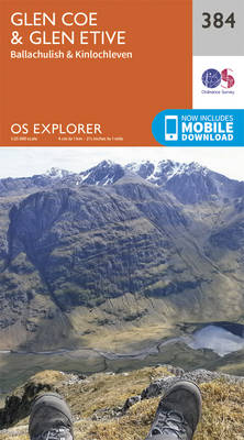 Glen Coe - OS Explorer Map 384 (Sheet map, folded)