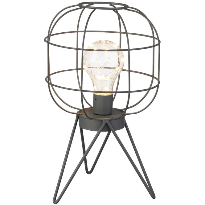 LED-Lampe - ca. 16 x 16 x 27,5 cm