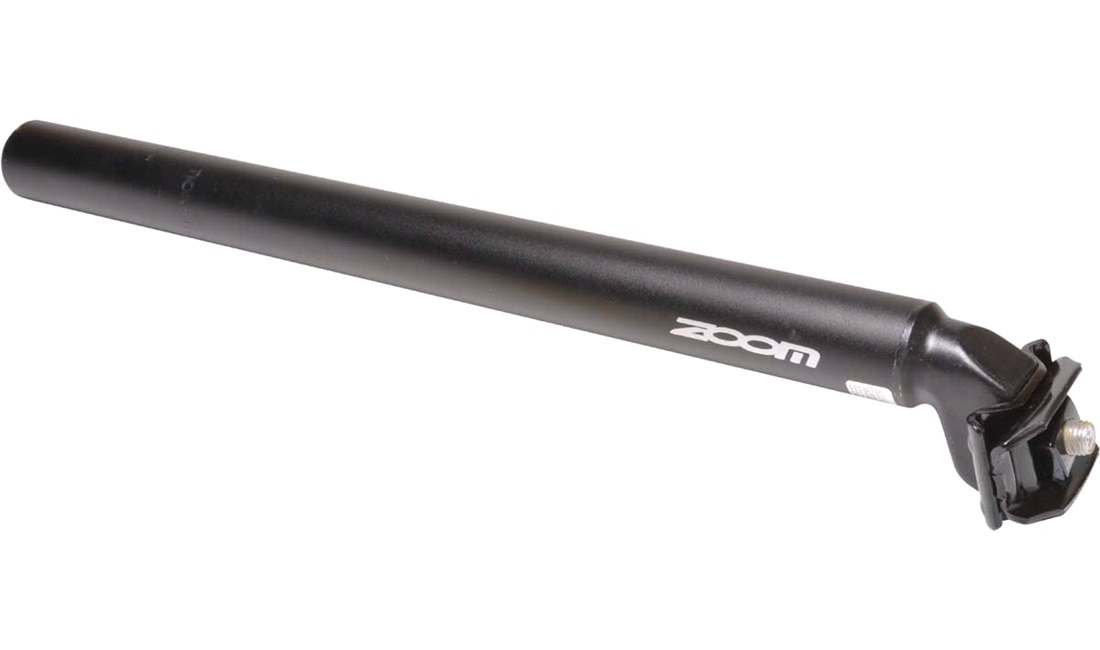 Sadelpind 31,6mm X 400mm sort alu