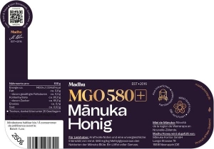 MADHU Manuka Honig MGO580+, 250 g