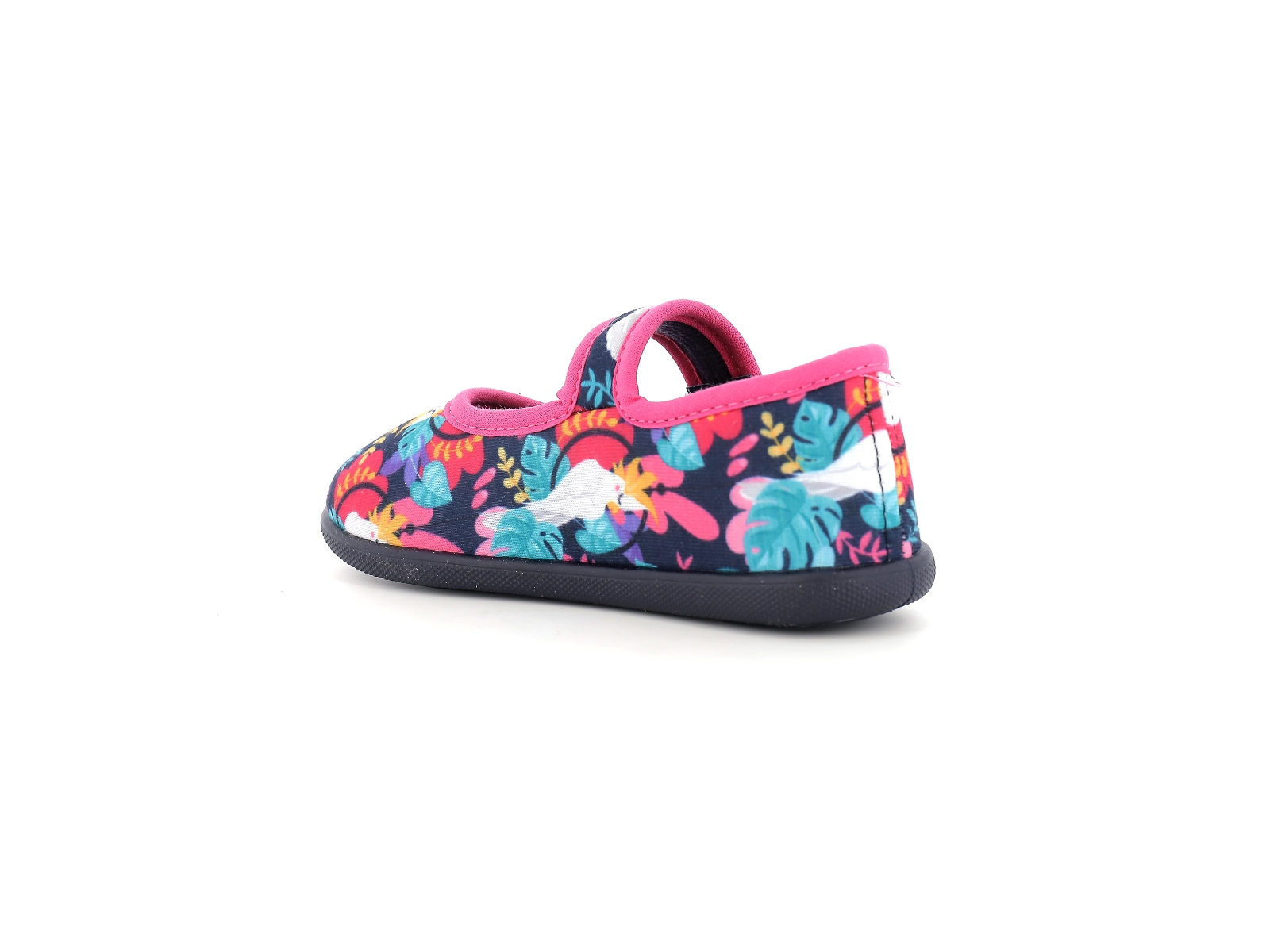 B brand-SIDALE 9423 Textile Bleu Rose