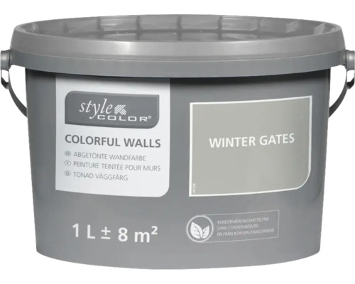 StyleColor COLORFUL WALLS muur- en plafondverf, winterpoorten, 1 L