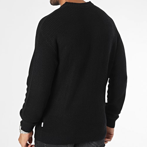 Pull Rib Knit Noir