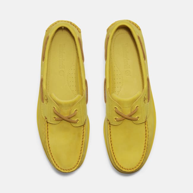 Scarpa da Barca Classic da Uomo in giallo