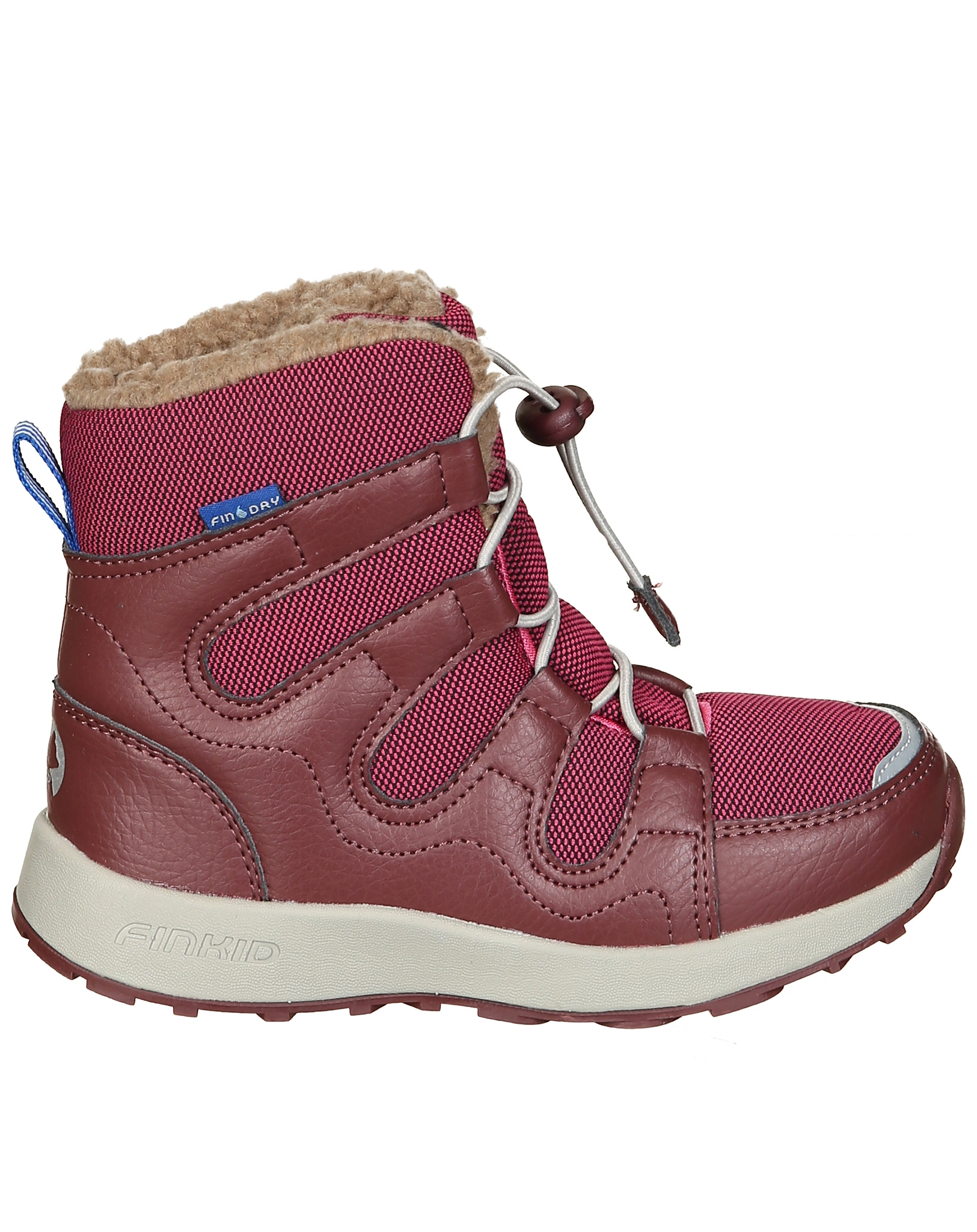 Schneestiefel HUIPPU in raspberry/sable