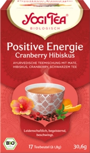 Yogi Tea Positive Energie Beutel, 17 Stück