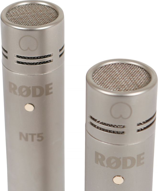 RODE NT5 MP - Compacte Cardioïde Condensator Microfoons - Rood - Matched Pair