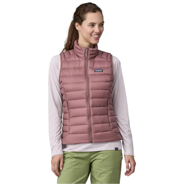 Doudoune randonnée PATAGONIA W'S DOWN SWEATER VEST DULSE MAUVE