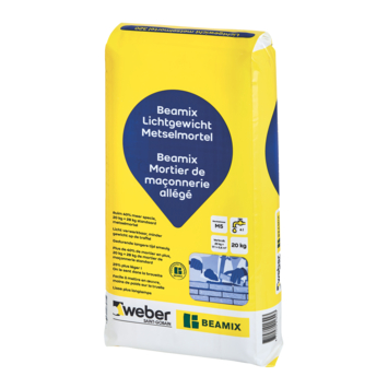 Weber Beamix lichtgewicht metselmortel 320 20 kg