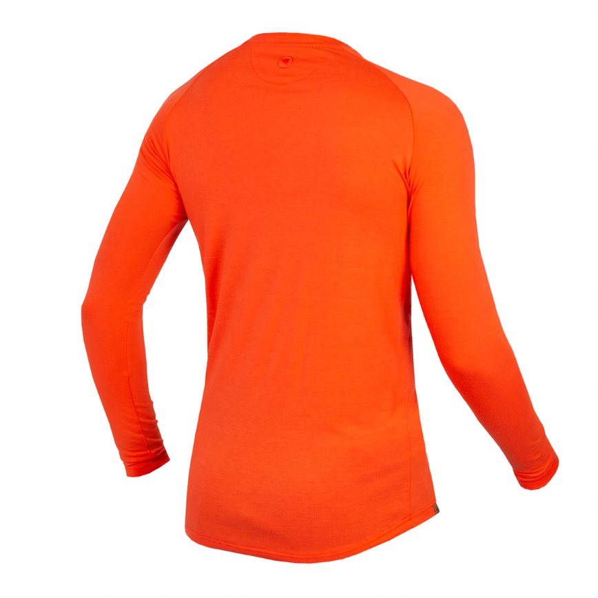 Endura BaaBaa Blend LS Baselayer Paprika Orange