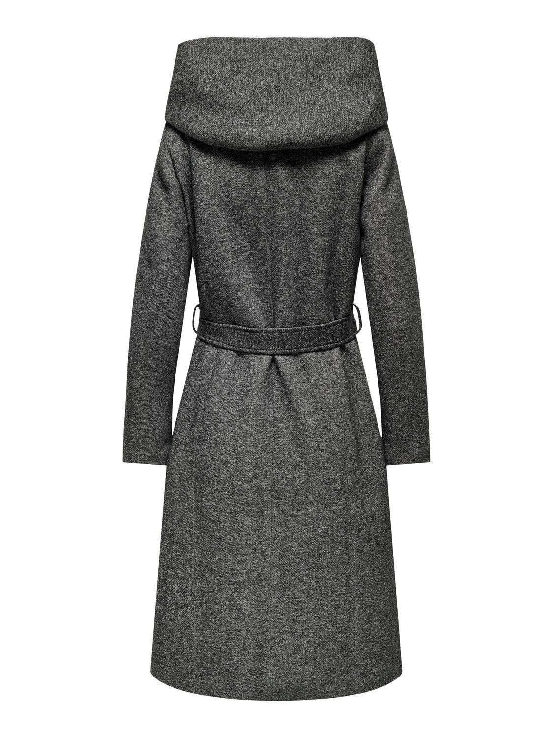 ONLSEDONA Mantel Dark Grey Melange