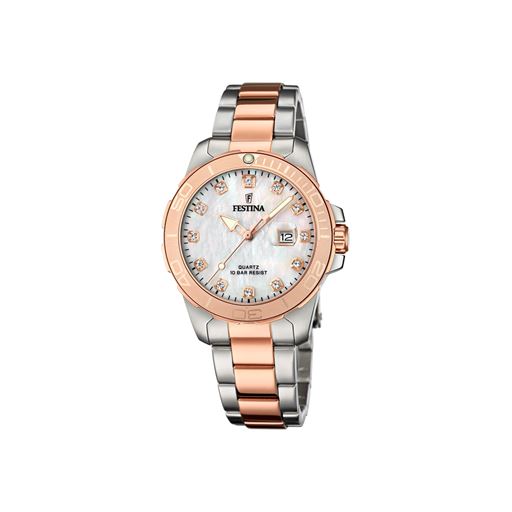 Festina 20505 Dameur, Stål/Rosegold, 35 mm