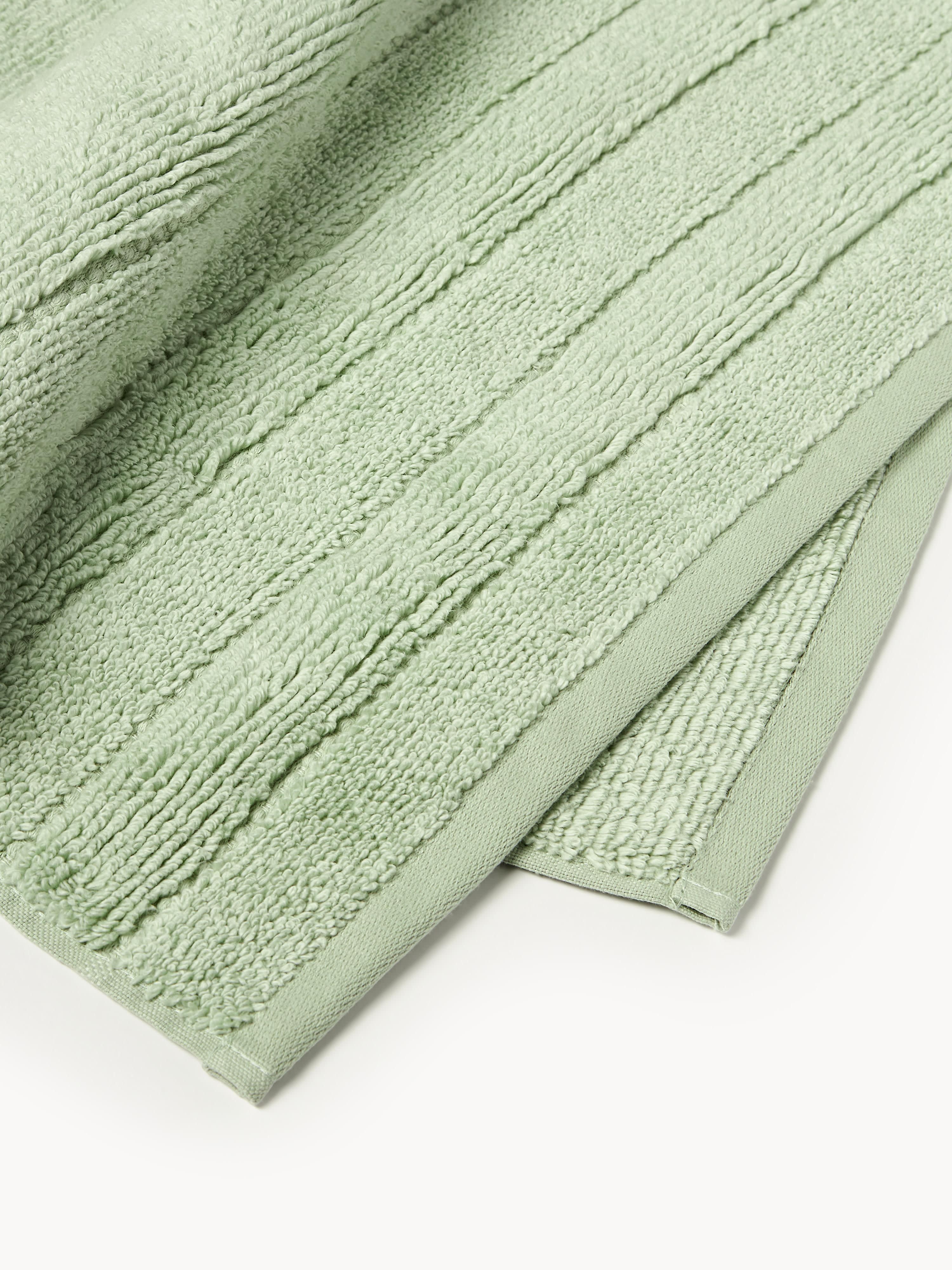 Handdoekenset Luxe met gestreepte rand, in verschillende setgroottes