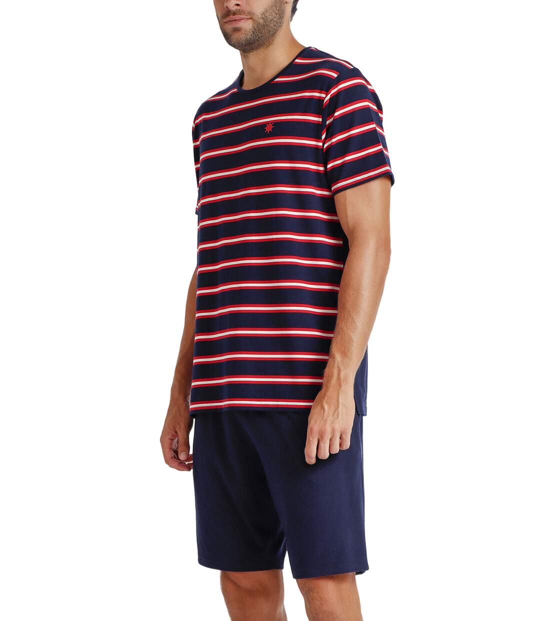 Pyjama short t-shirt Ships Wheel Admas