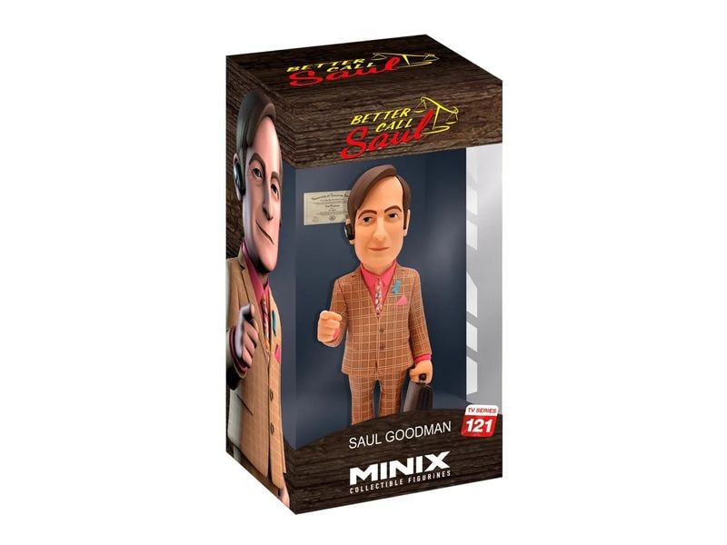 Minix Figur Better Call Saul: Saul Goodman 12 cm Sammelfigur mit Sichtbox