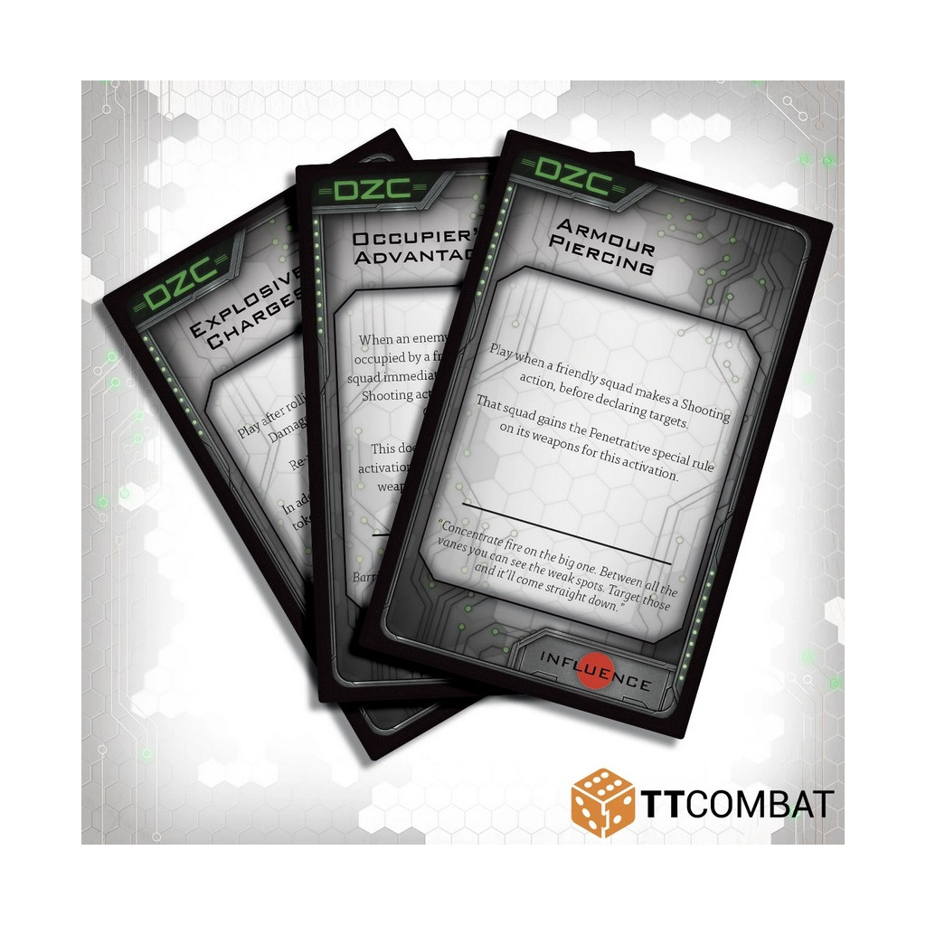 Dropzone Commander - Command Cards