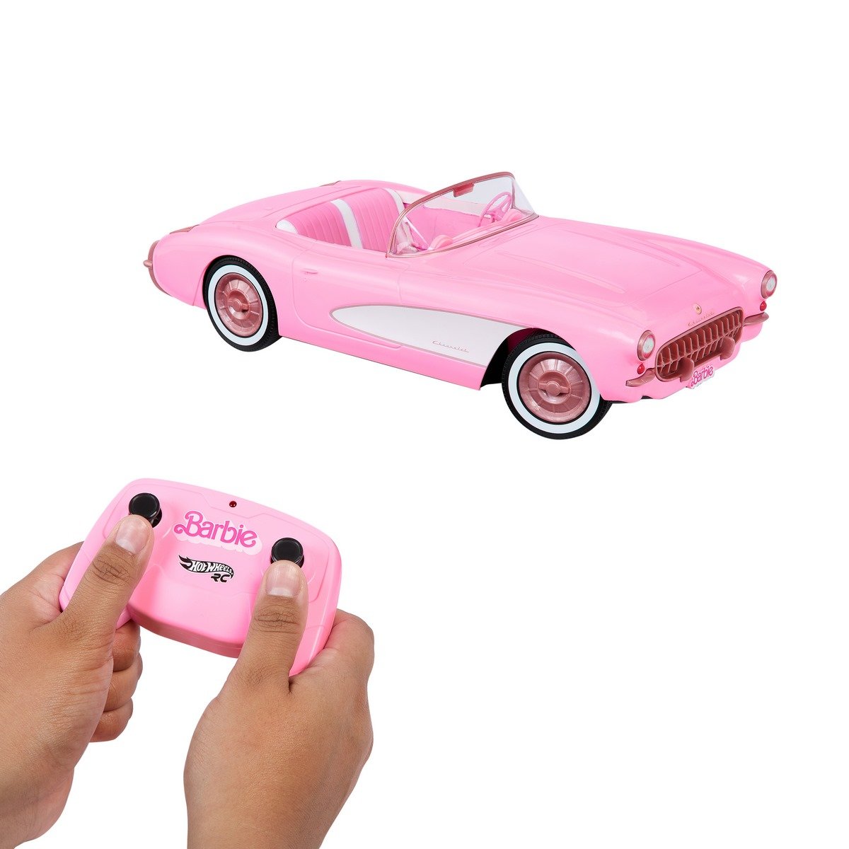 Voiture Radiocommandée de Barbie - Hot Wheels