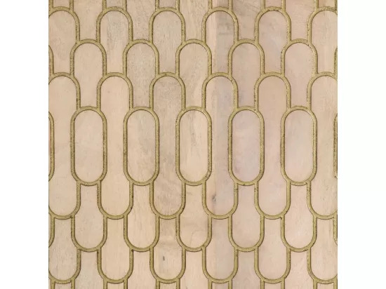 Armoire de salle de bain 38x33x58 cm bois massif de manguier
