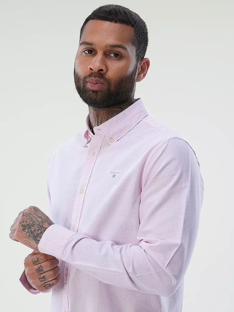 BARBOUR Hemd OXTOWN rosa