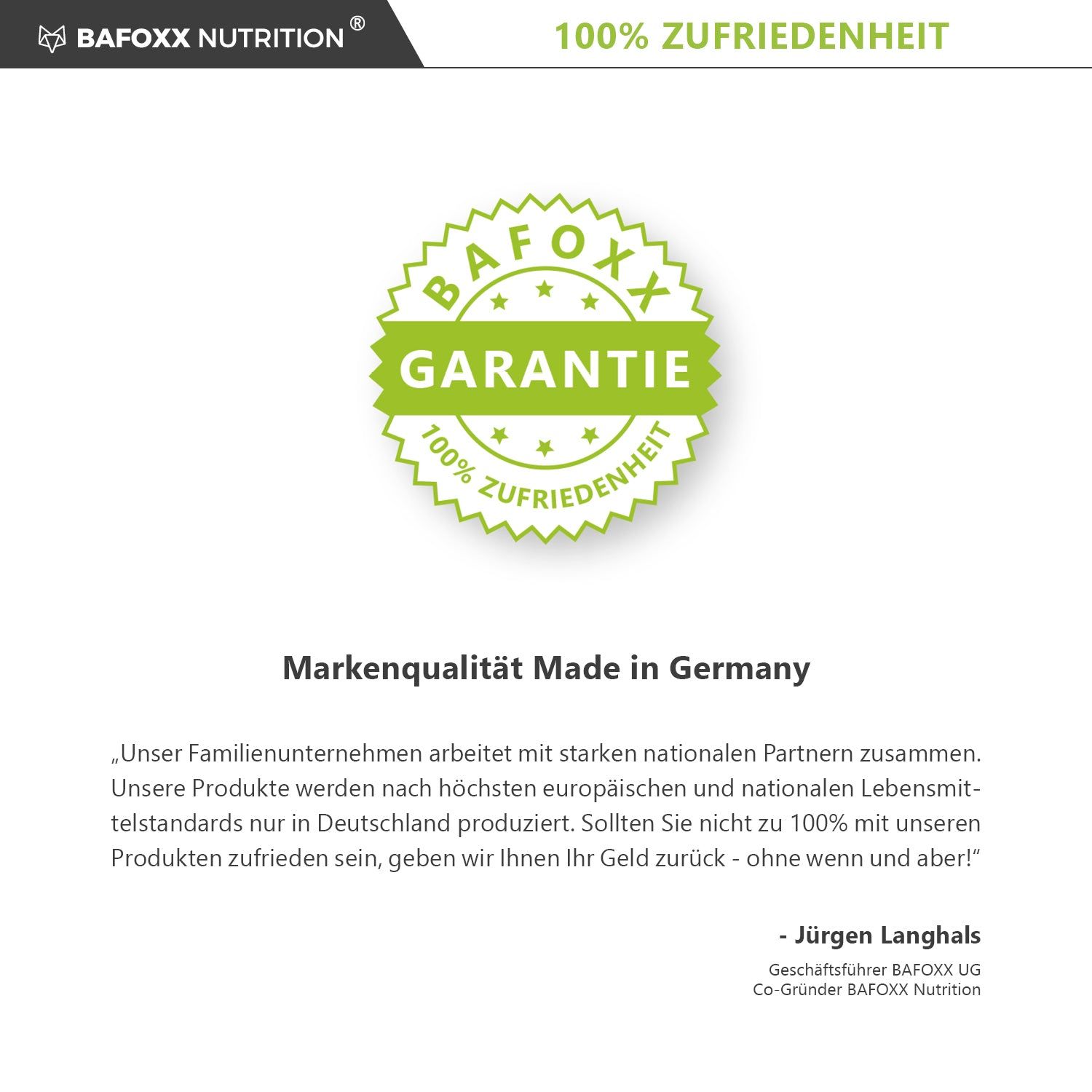 BAFOXX Nutrition® Schwarzer Knoblauchextrakt Kapseln