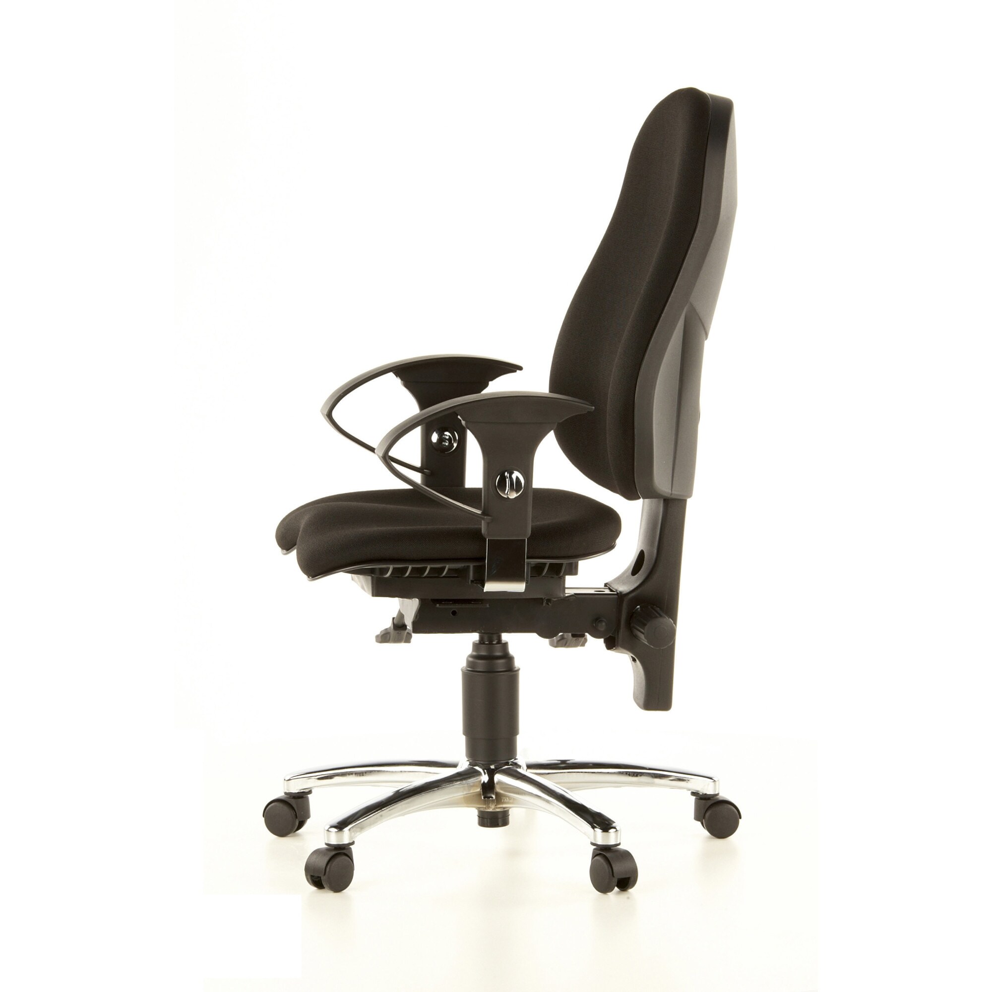 Profi Bürostuhl SITNESS 10 Stoff mit Armlehnen (höhenverstellbar) Topstar