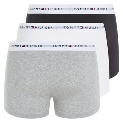 Boxer homme Lot de 3 gris blanc, navy TOMMY HILFIGER