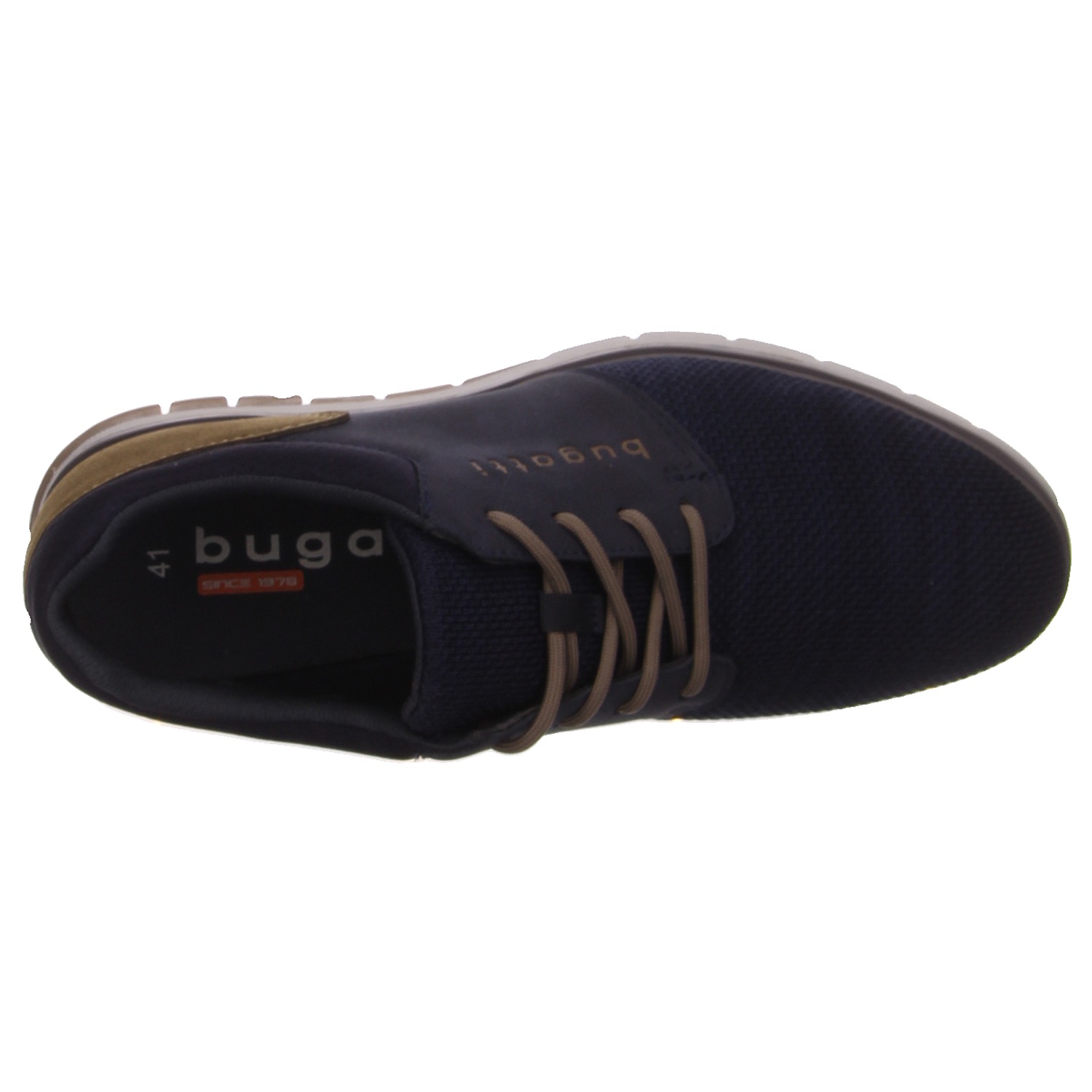 Bugatti Schnürhalbschuh d.blau blau