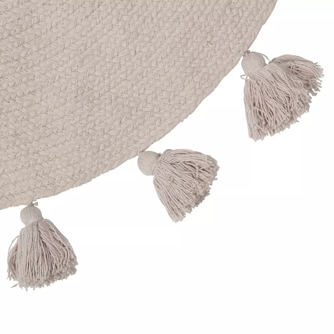 Tapis coton enfant (90 cm) Lou Gris