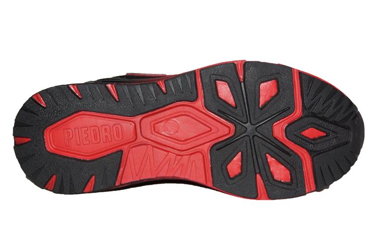 Piedro 1517006910 wijdte 5.5 Zwart / Rood
