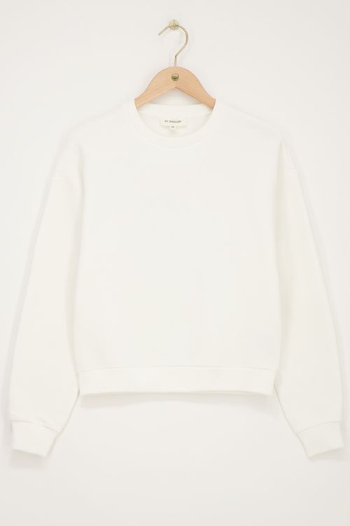 Witte sweater 