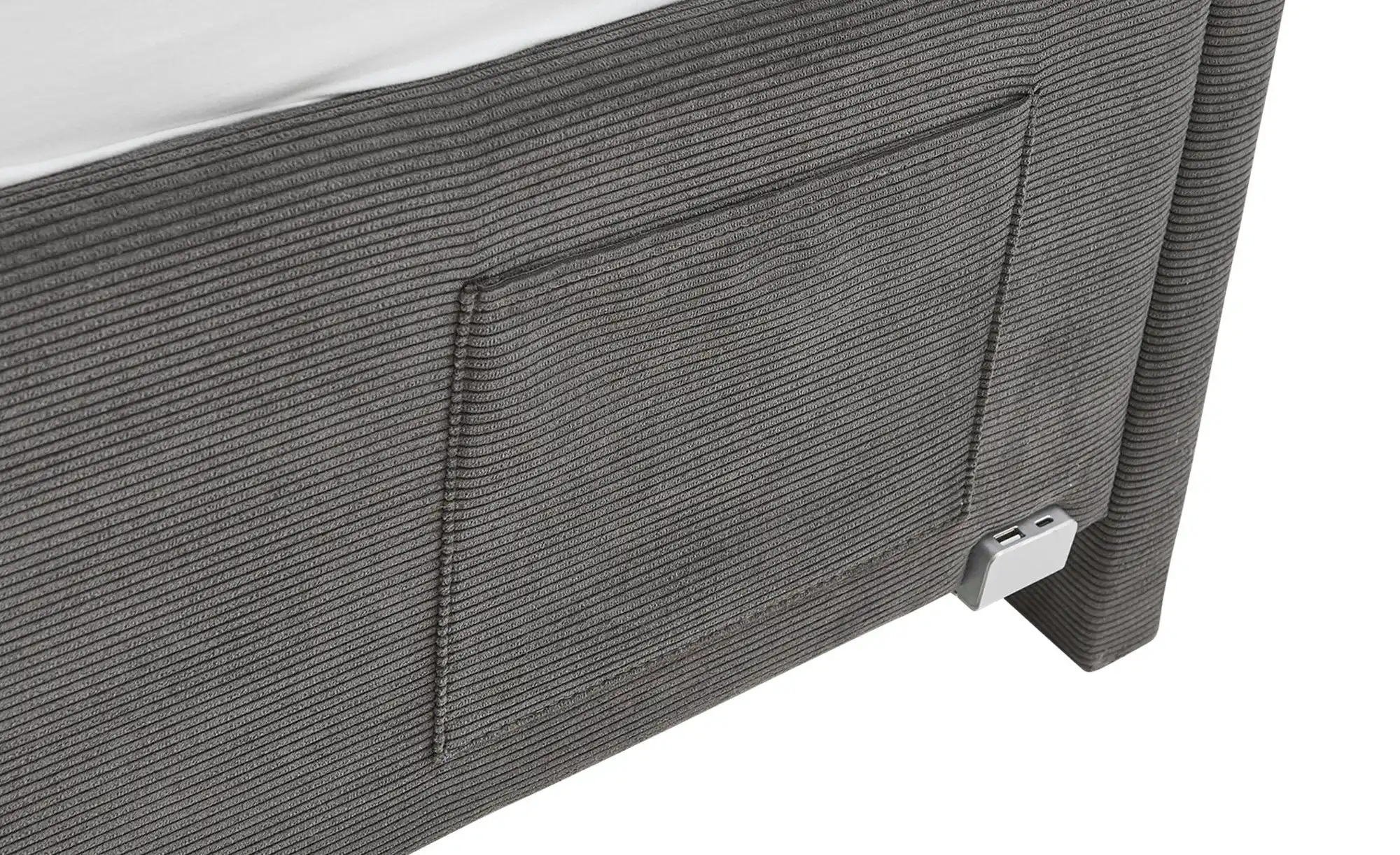 Polsterbettgestell mit USB-Anschluss Cool