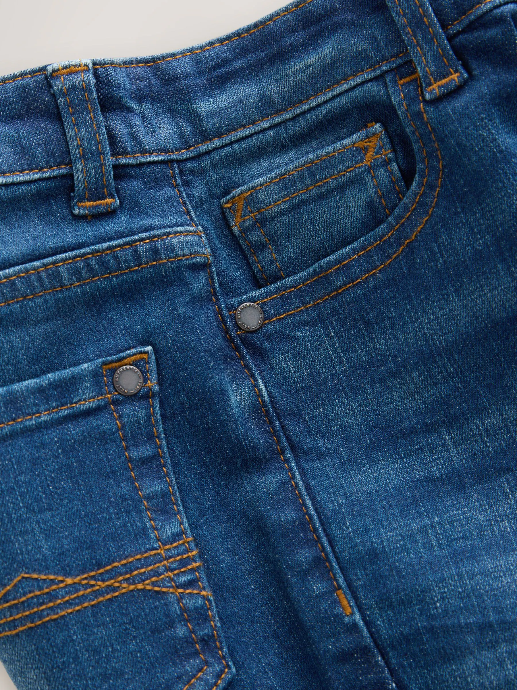 Blauw - Stretchjeans (3-17jr)