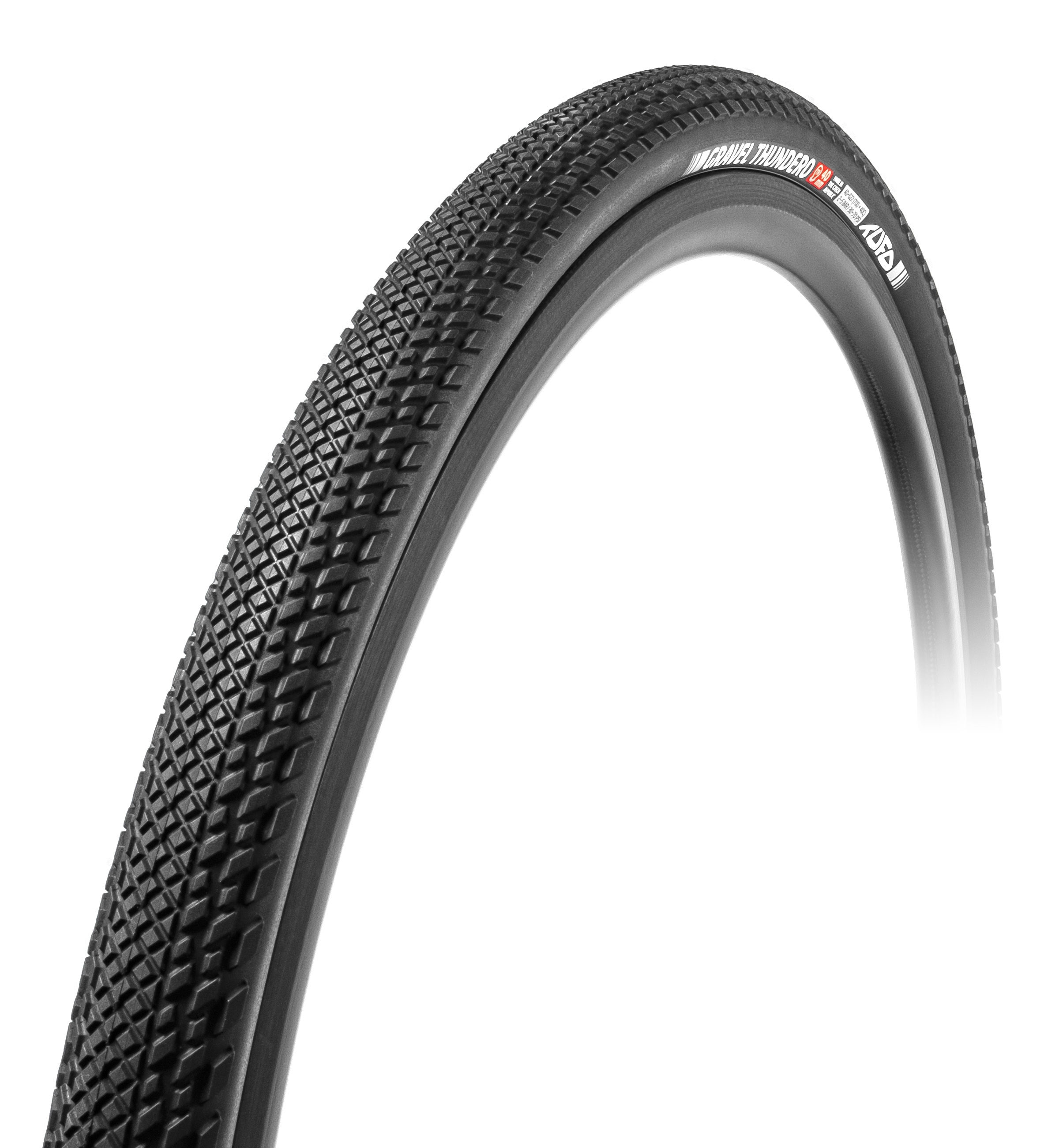 Tufo Thundero TR dæk 700x40C, Sort