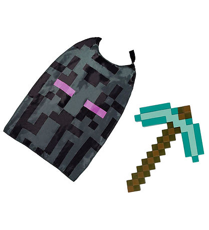 Disguise Kostüm - Minecraft-Axt- und Umhang-Set