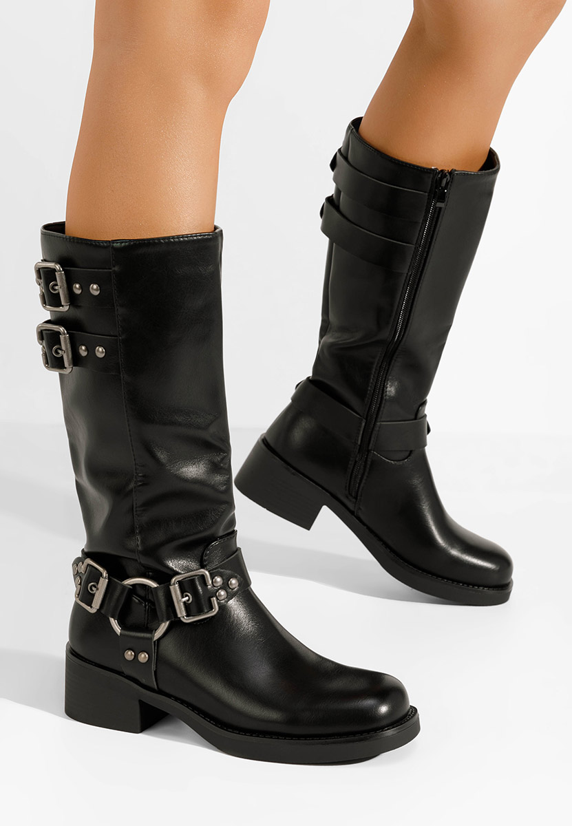 Bottes femme noires Montana