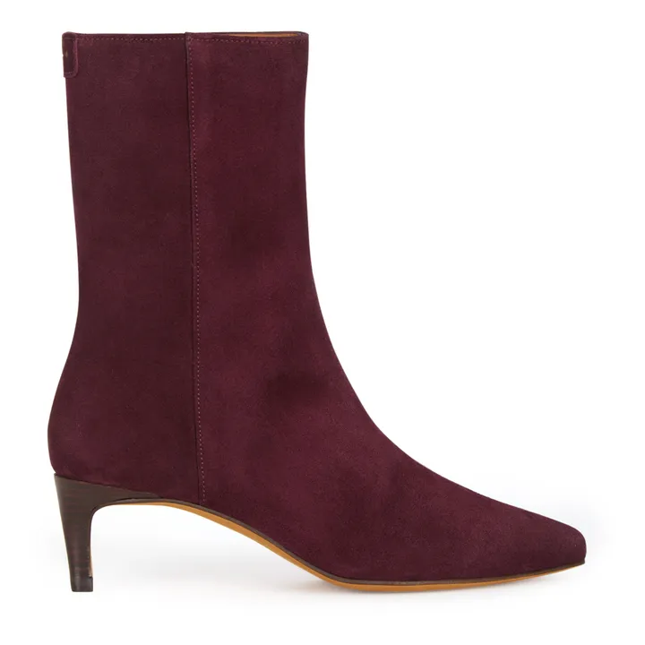 Anthology Paris Bottines Maggi Daim | Violet