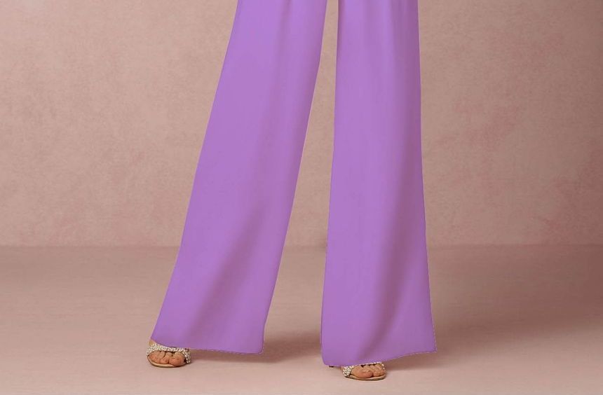 Grizelda - Halter jumpsuit met wijde pijpen