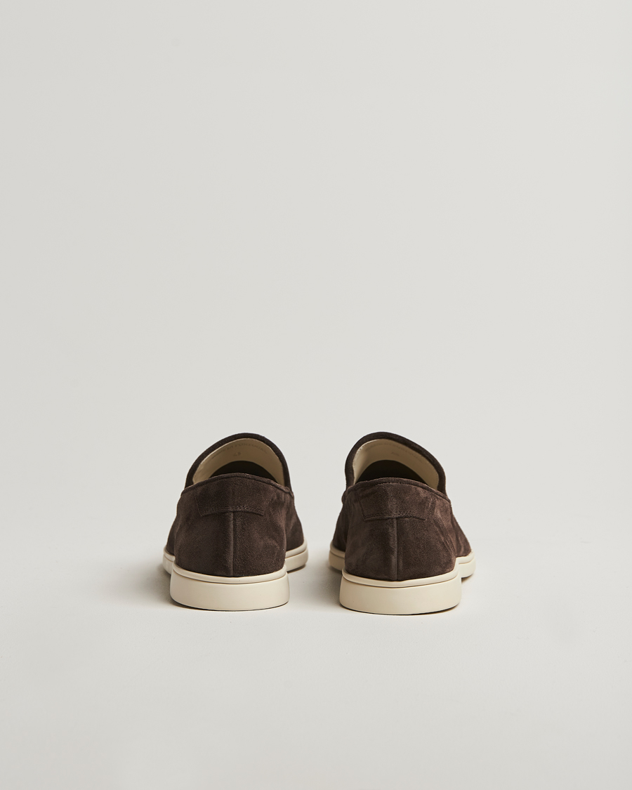 CQP Debonair Suede Loafers Chocolate