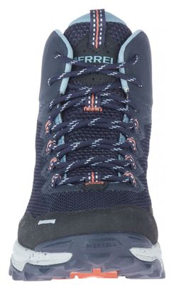 Chaussures de Randonnée Femme Merrell Speed Strike Mid Gtx Bleu