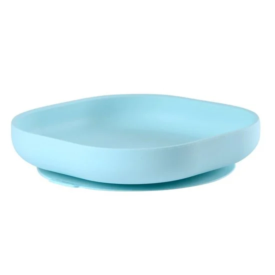 Assiette silicone ventouse    Light Blue        de               Béaba