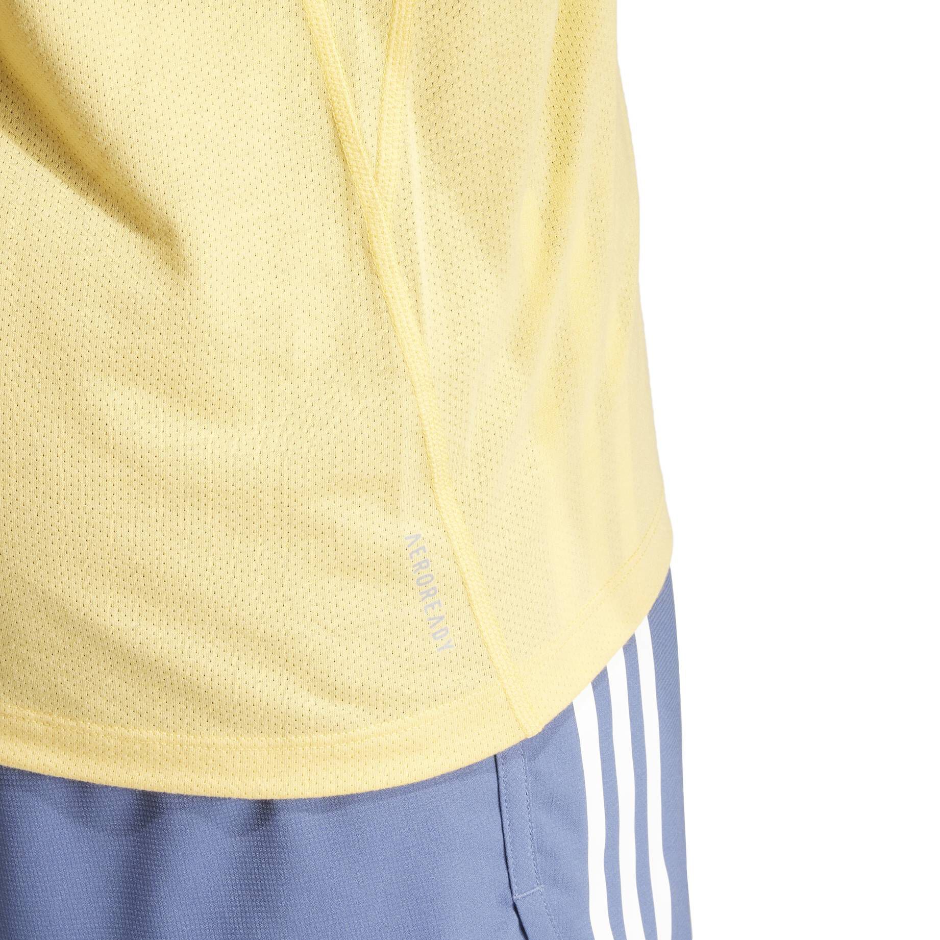 adidas Performance| Herren Laufshirt OWN THE RUN 3 STRIPES