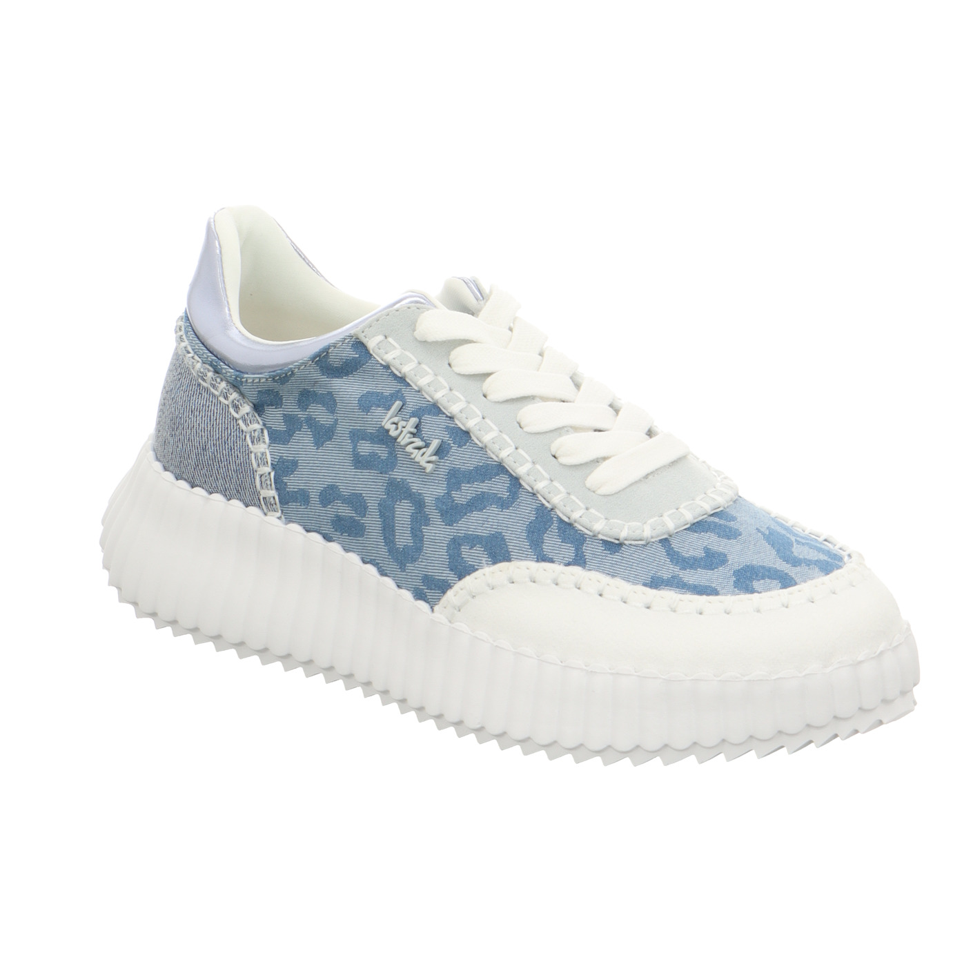 Schnürschuhe blau