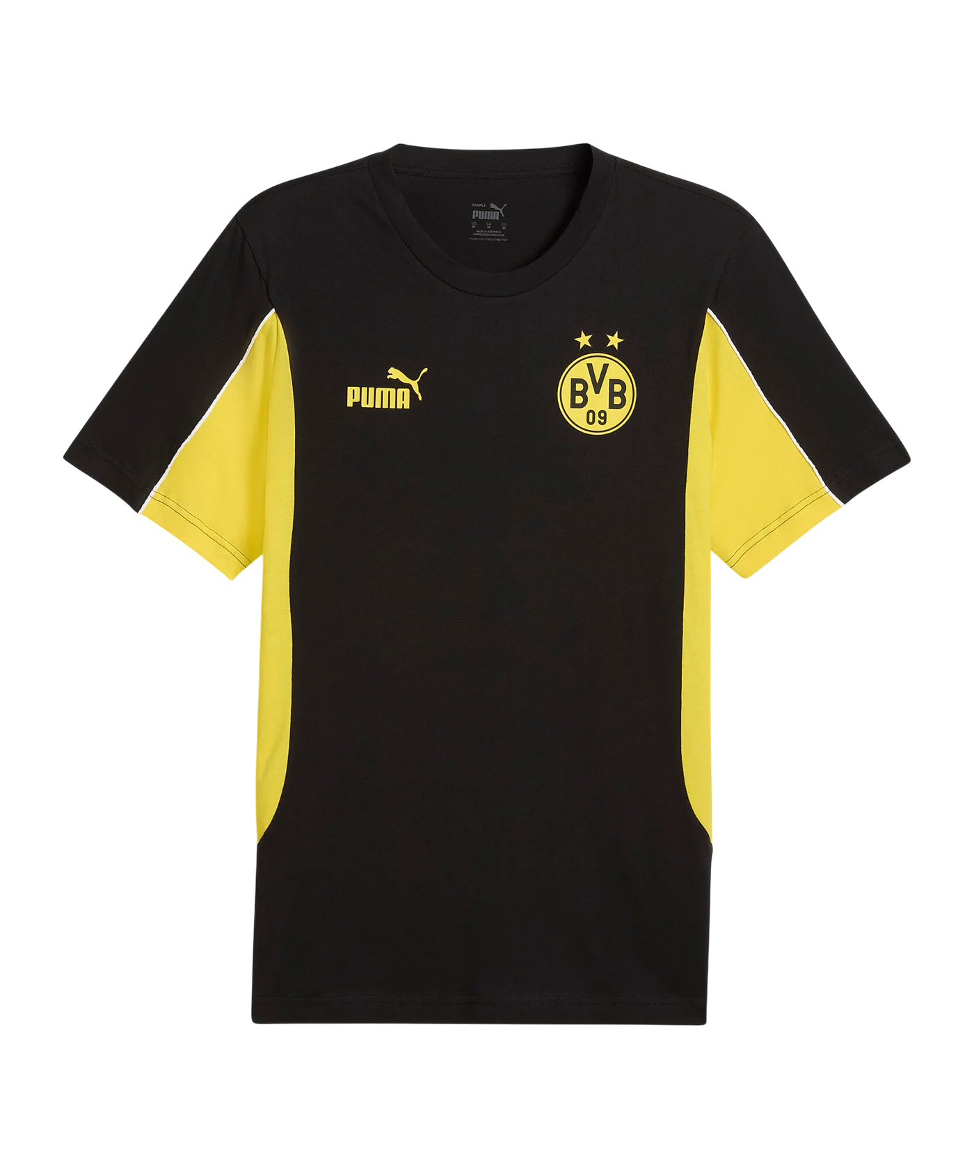 PUMA Borussia Dortmund Ftblarchive T-Shirt Schwarz F02