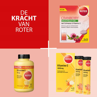 Roter Cranberry Bruistabletten 20ST