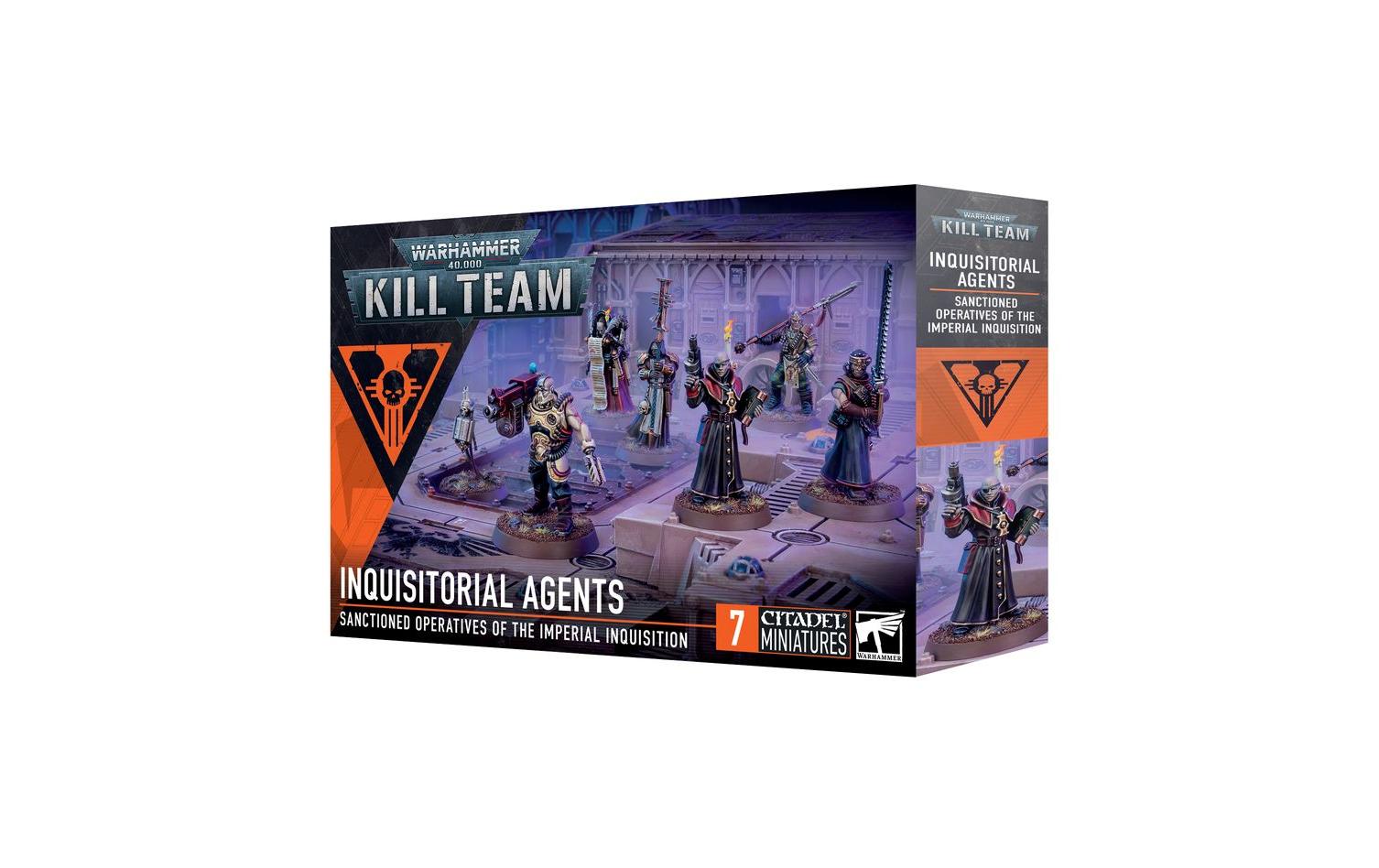 Figurenset Warhammer 40K Kill Team Agenten Der InquisitionWarhammer 40.000 Kill Team Agenten der Inquisition Bausatz