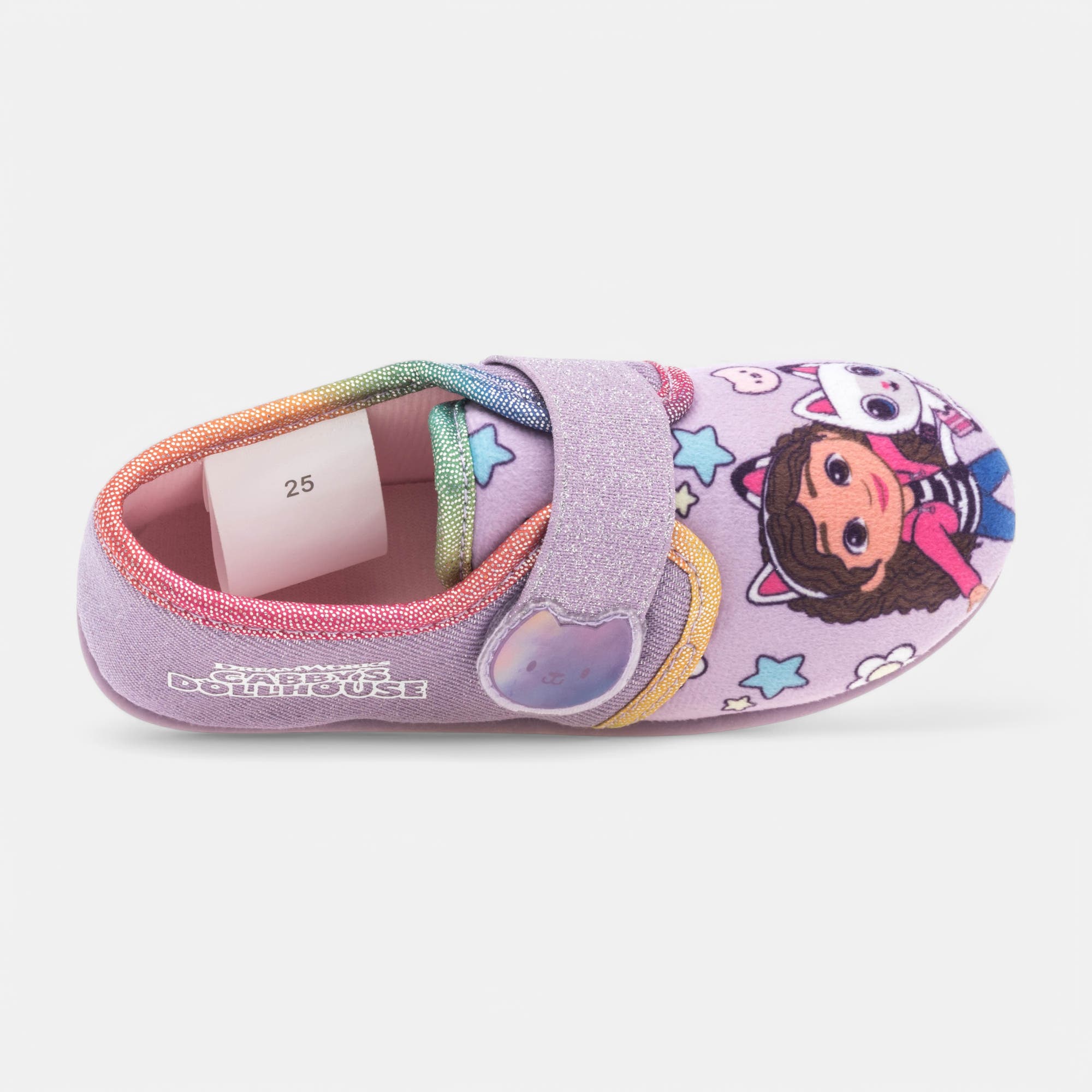 Pantoufles attaches velcros Fille violet