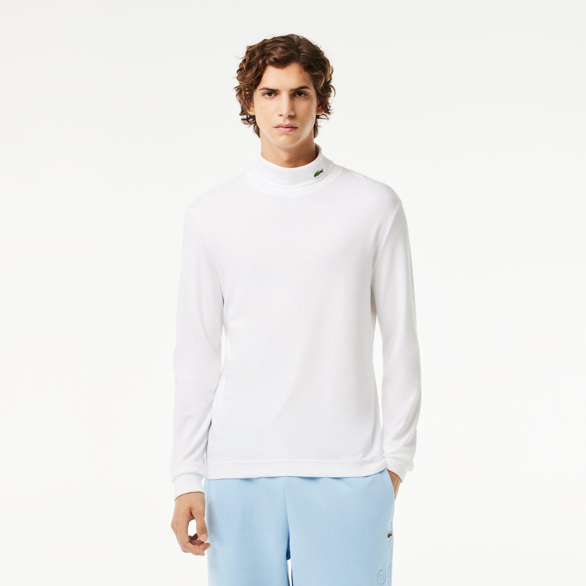 Lacoste Roll Neck Long Sleeve Top