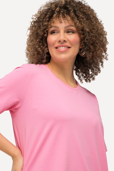 T-Shirt, A-Linie, Rundhalsausschnitt, Halbarm