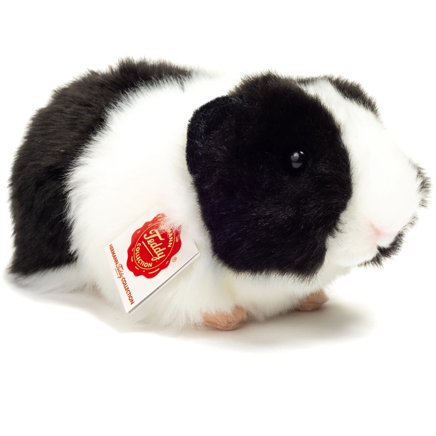 Teddy HERMANN® Meerschweinchen schwarzweiß, 20 cm