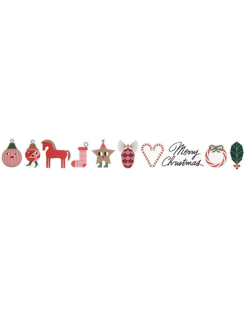 Washi-Sticker CHRISTMAS ROCKS! - FIGUREN 200-teilig